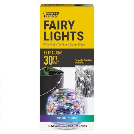 LED Fairy String Lights Multicolored 30 Ft 100 Lights